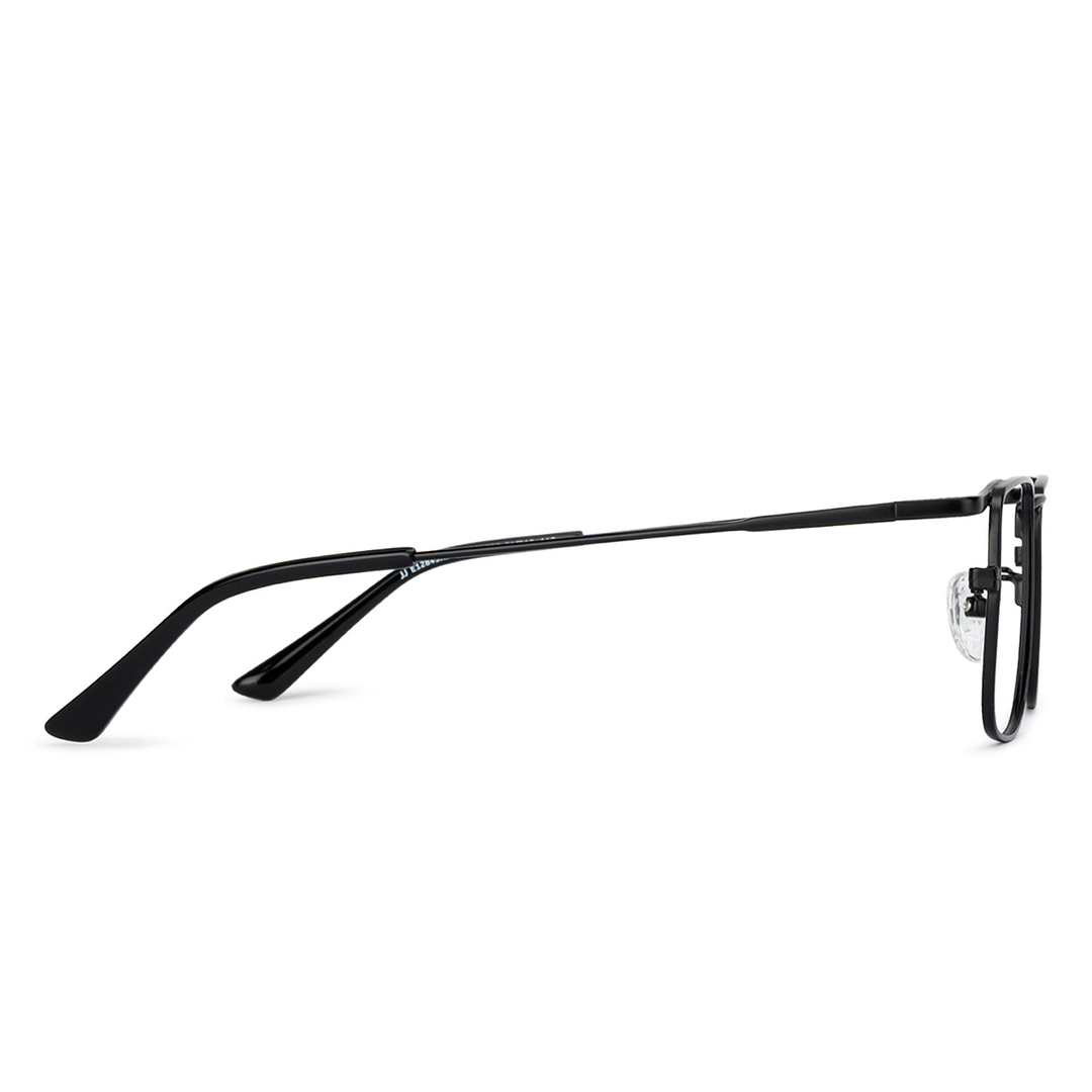 John Jacobs Online Black Full Rim Square left side