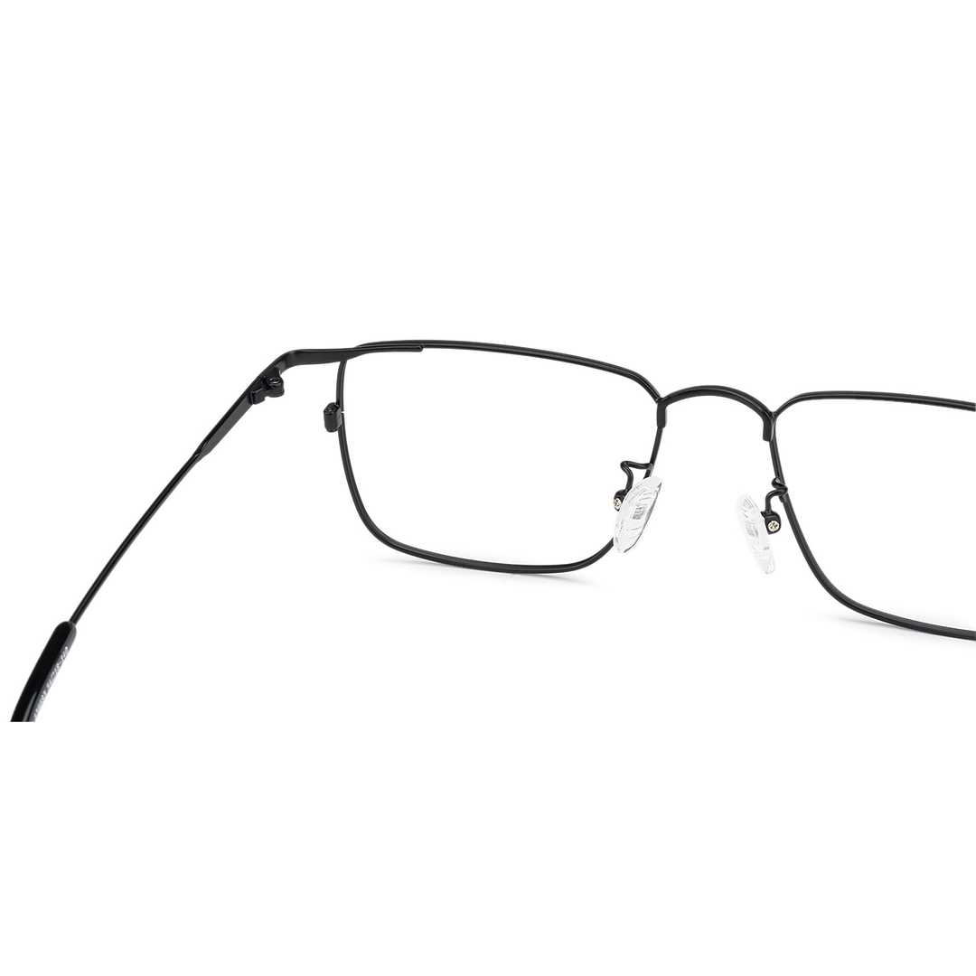 John Jacobs Online Black Full Rim Square right side