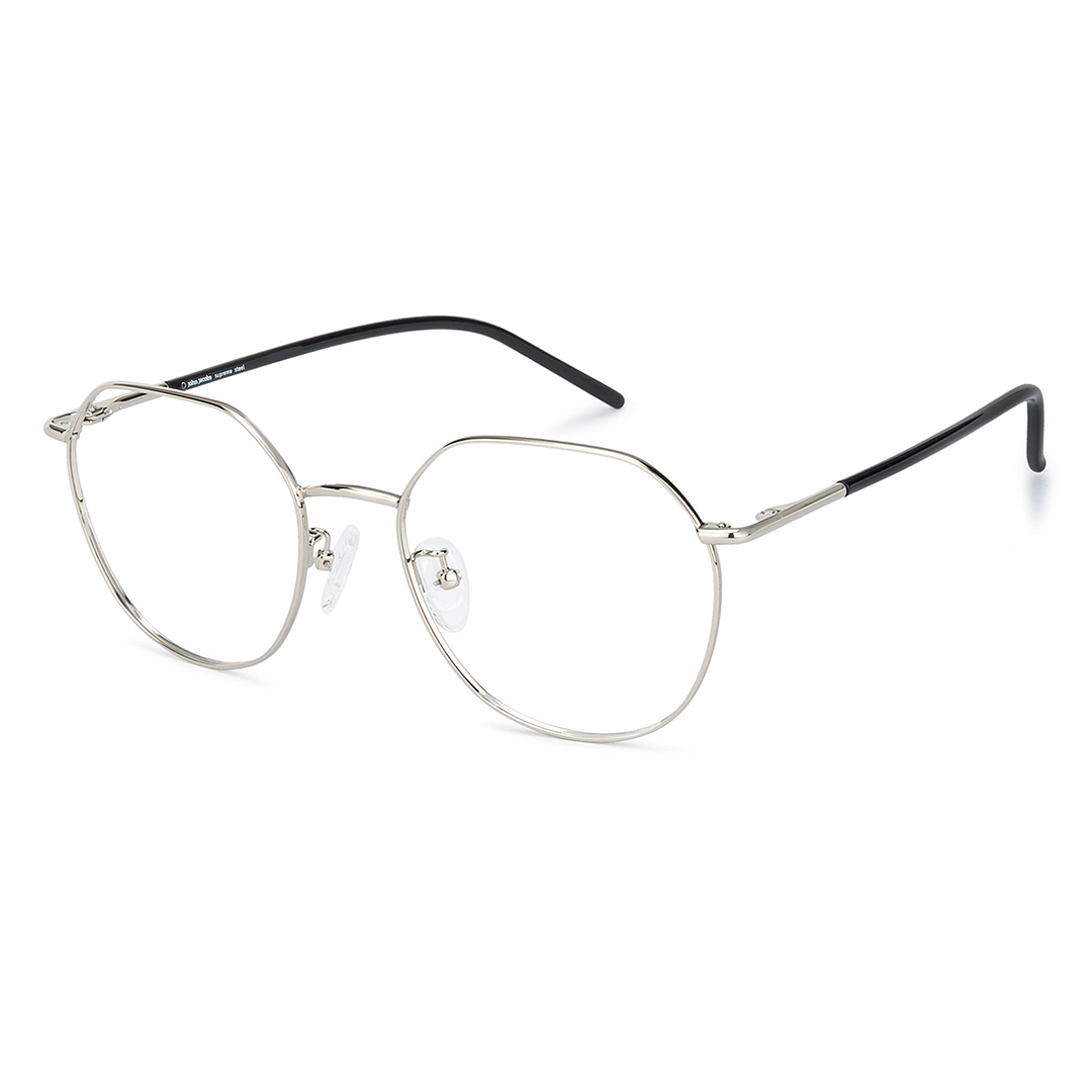 John Jacobs Silver Full Rim Round right side