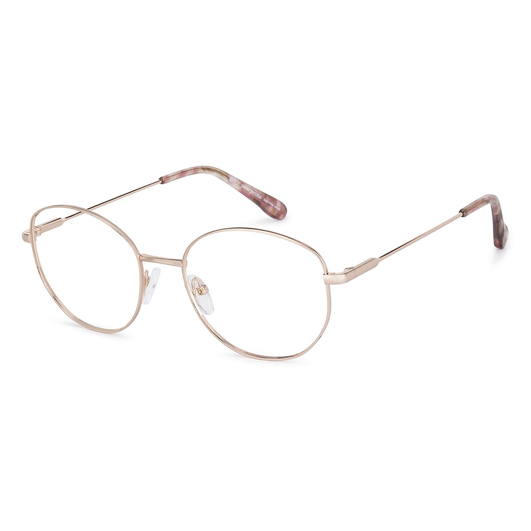 John Jacobs Online Rose Gold Full Rim Round right side