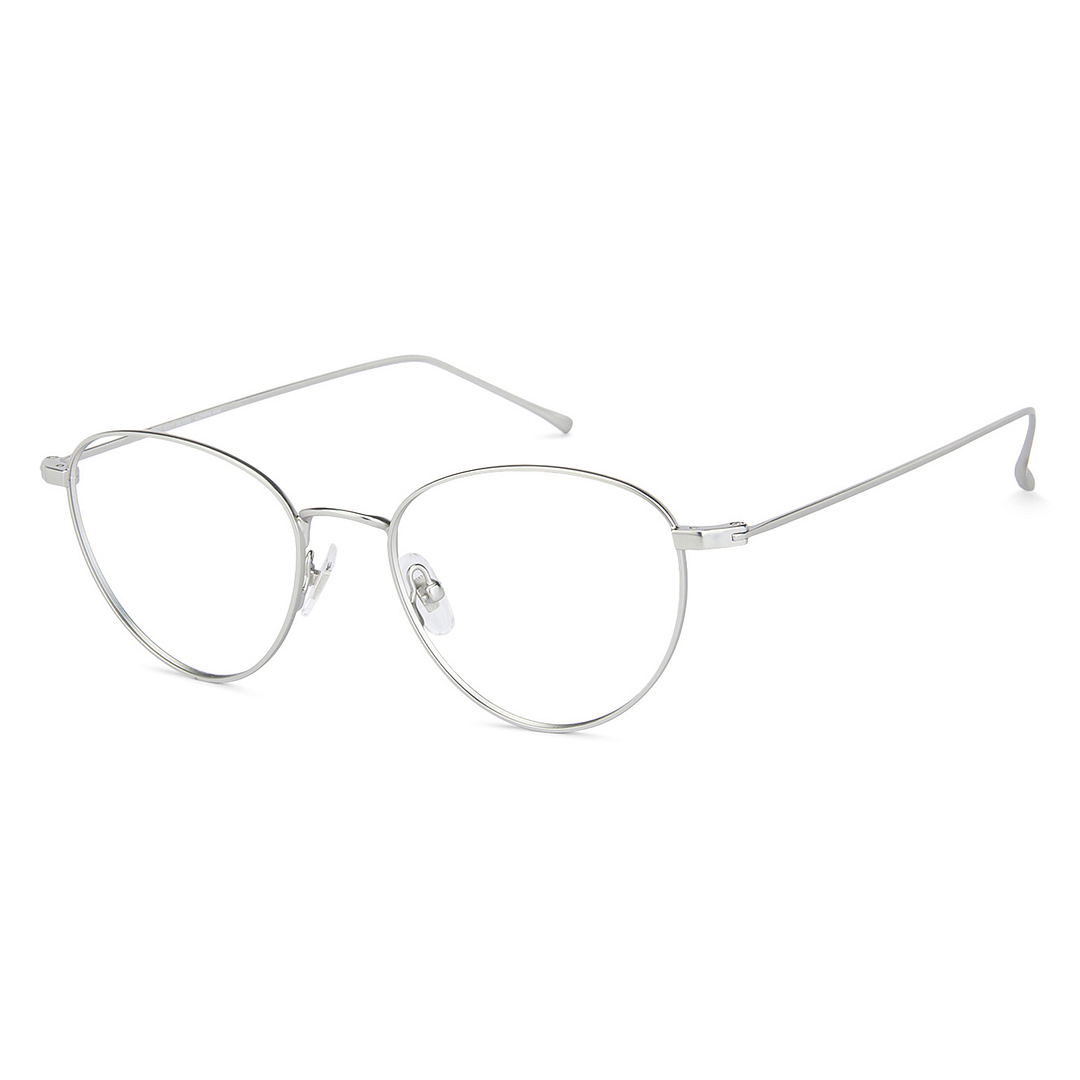 John Jacobs Online Silver Full Rim Cat Eye right side