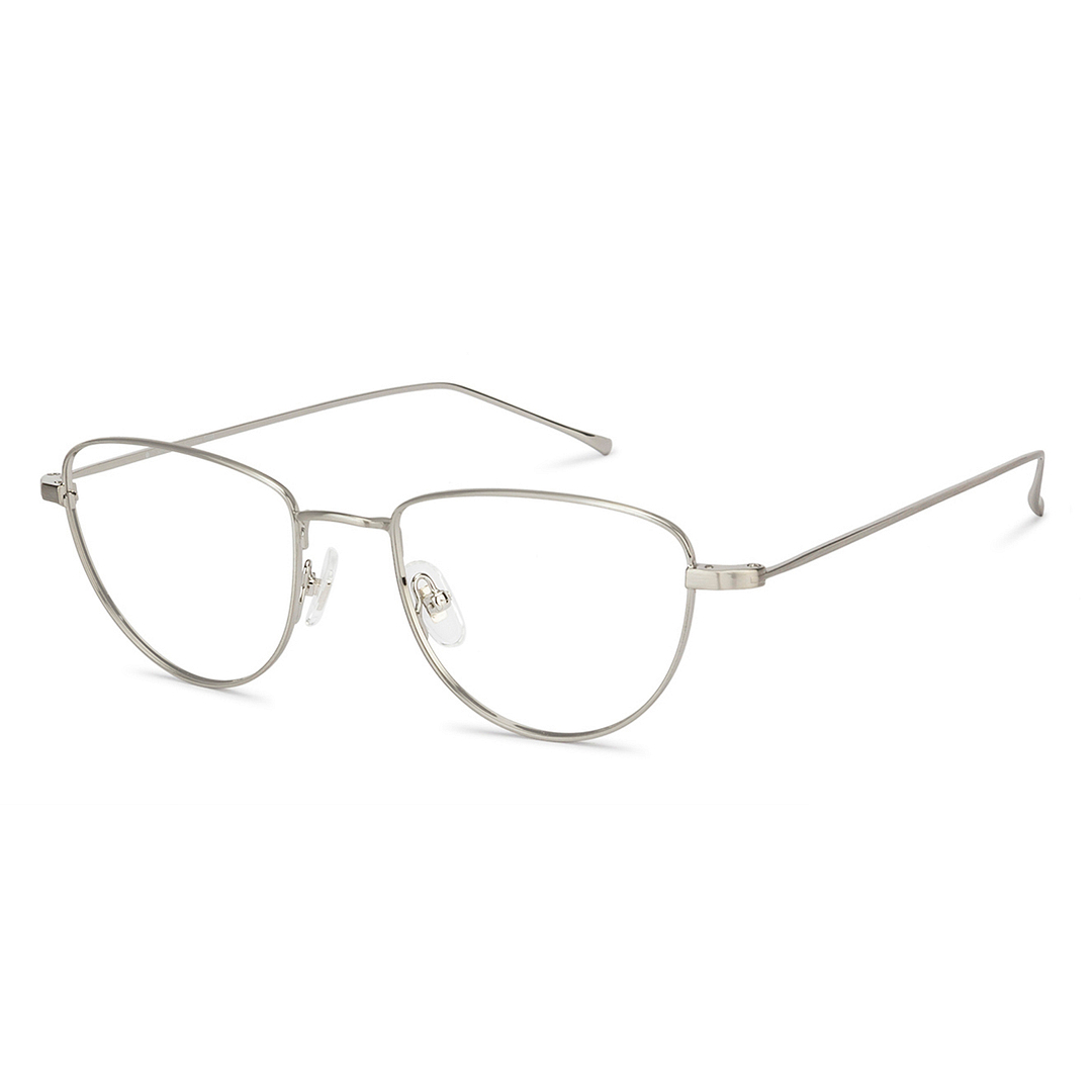 John Jacobs Online Silver Full Rim Cat Eye right side