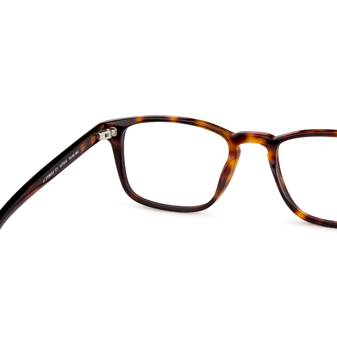 John Jacobs Online Light Brown Full Rim Square right side
