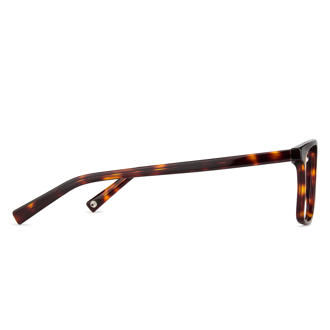 John Jacobs Online Light Brown Full Rim Square left side