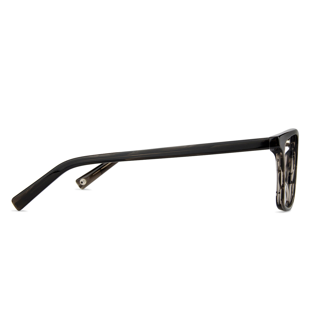 John Jacobs Online Gray Full Rim Square left side