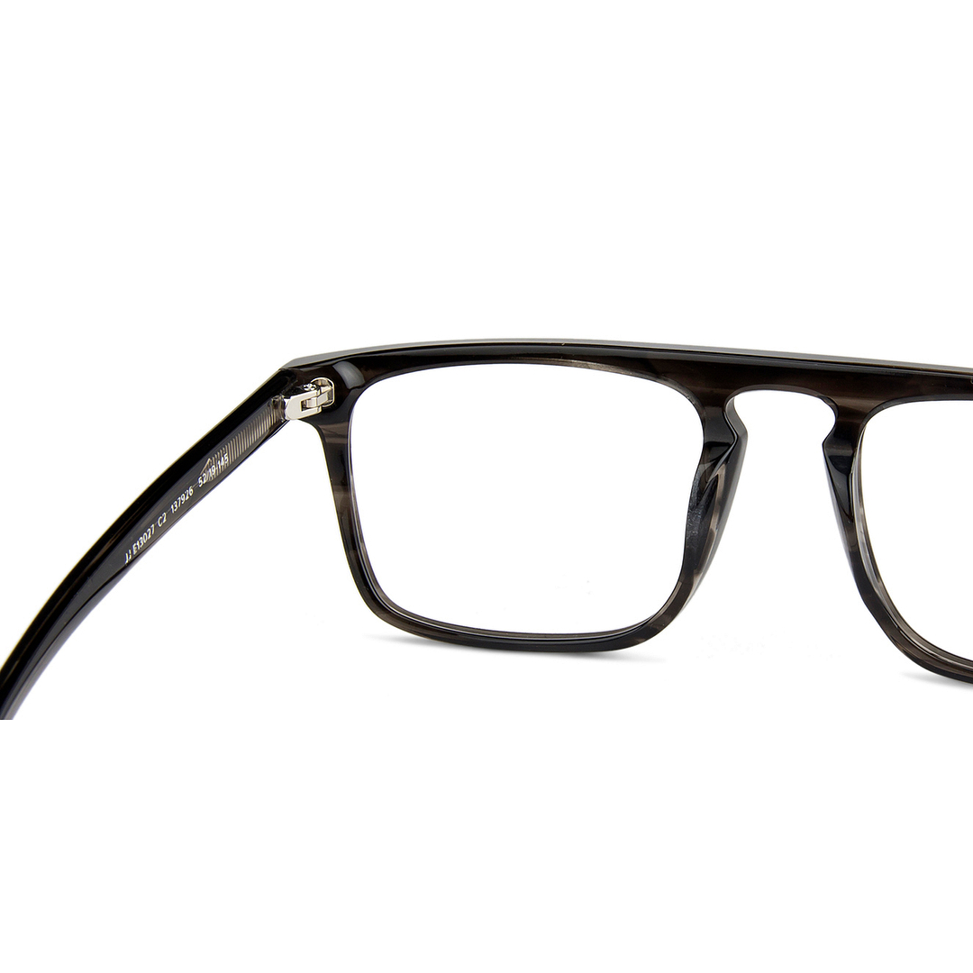 John Jacobs Online Gray Full Rim Square right side