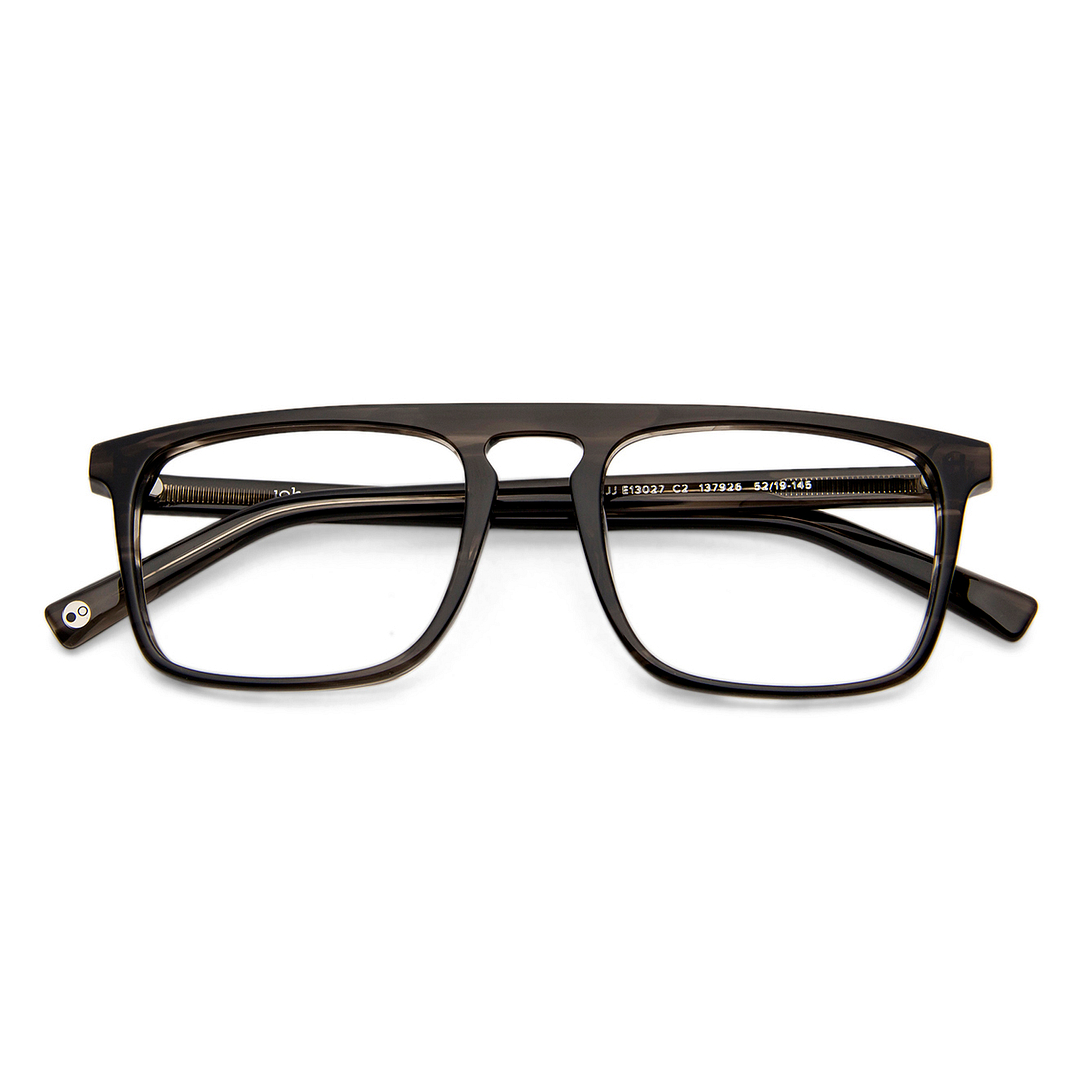John Jacobs Online Gray Full Rim Square left side