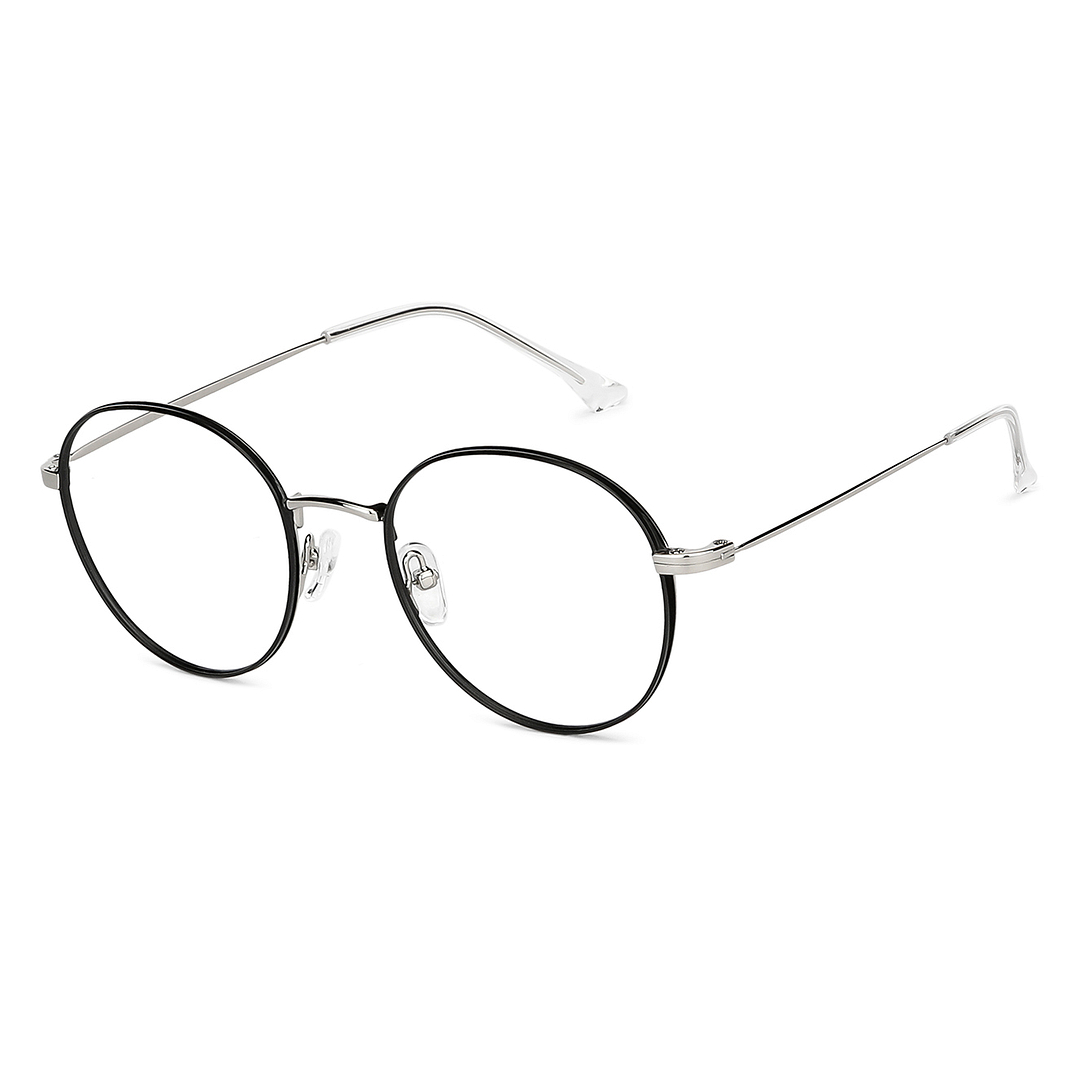 John Jacobs Online Black Full Rim Round left side