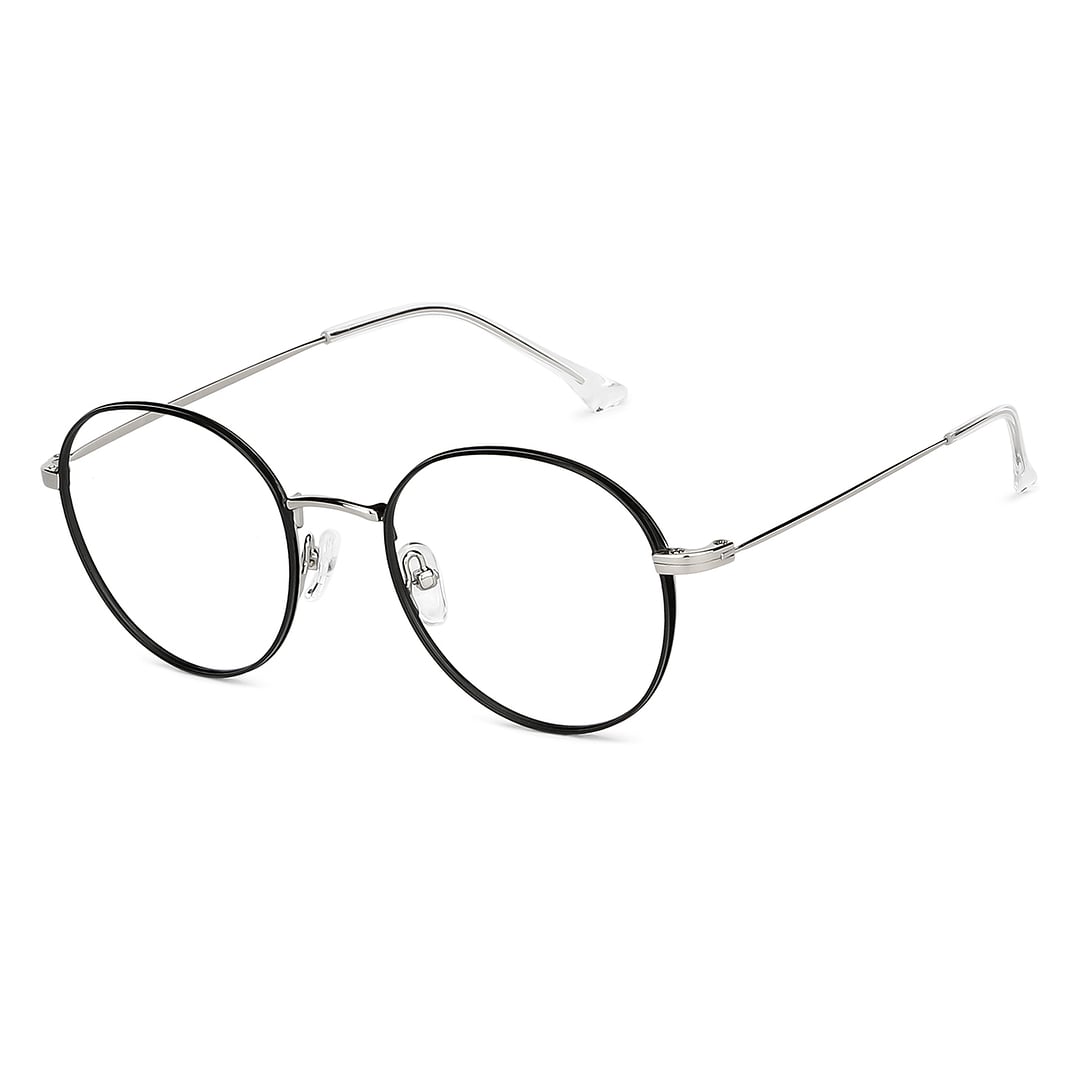 John Jacobs Online Black Full Rim Round right side