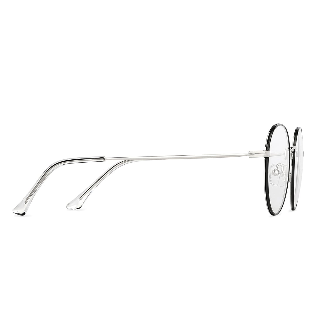 John Jacobs Online Black Full Rim Round left side