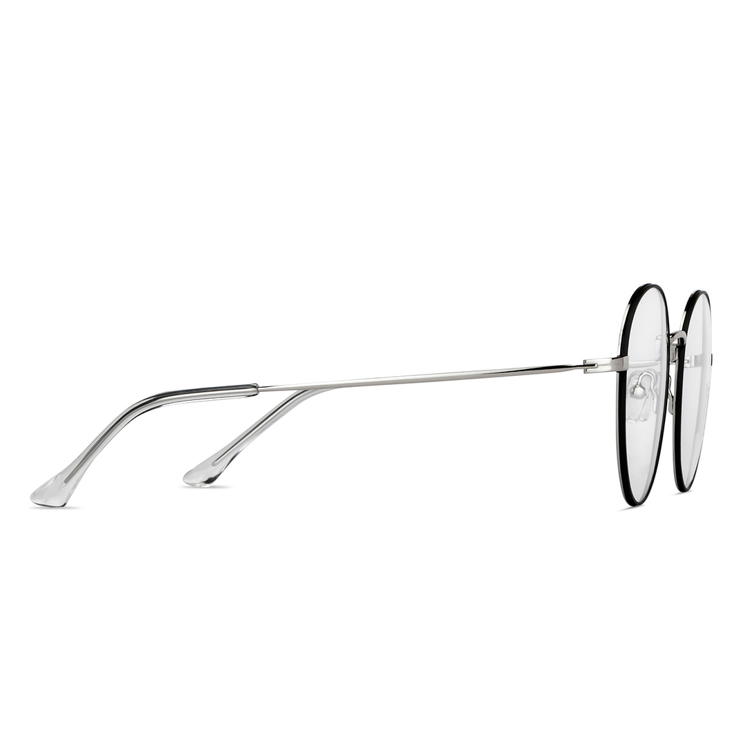 John Jacobs Online Black Full Rim Round left side