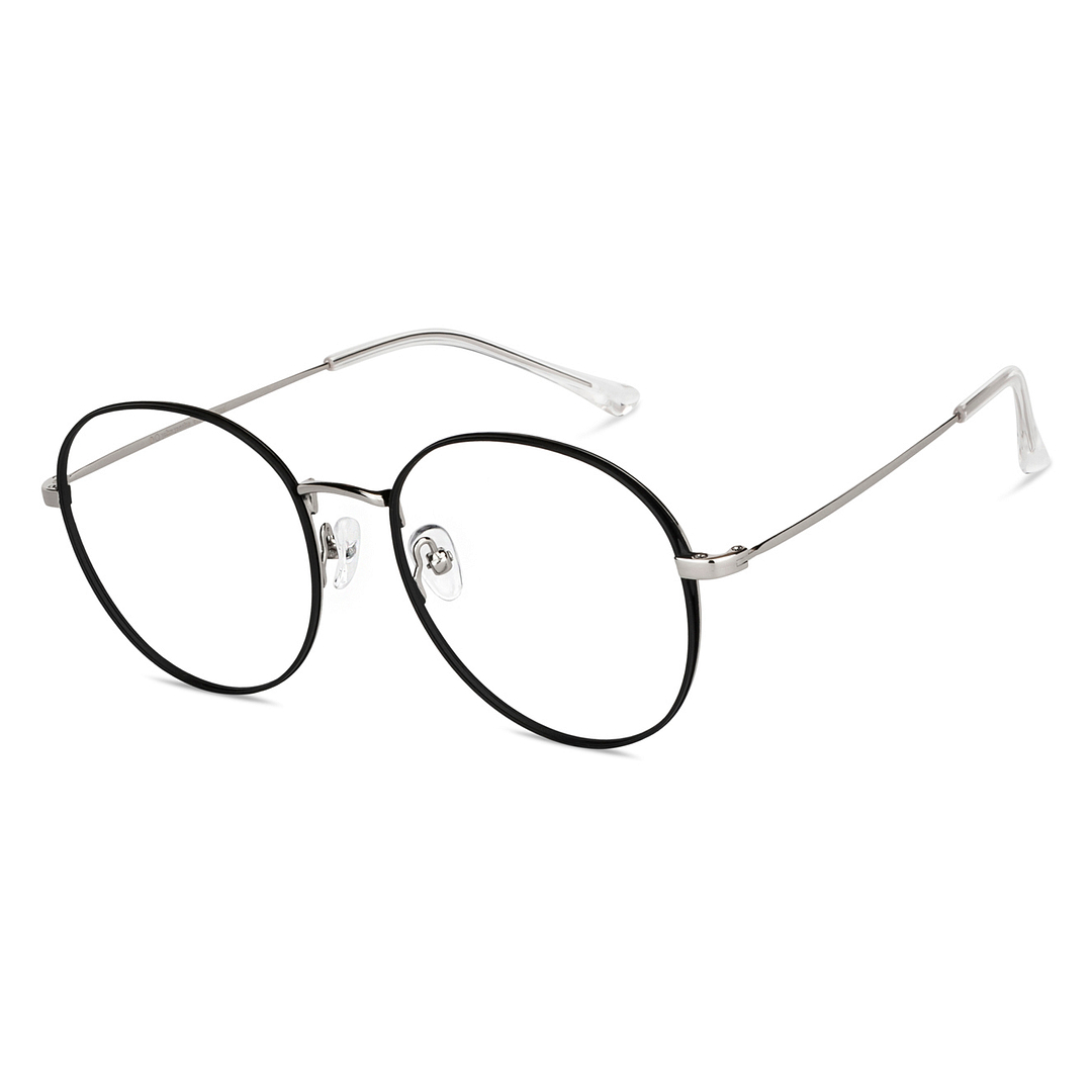 John Jacobs Online Black Full Rim Round left side