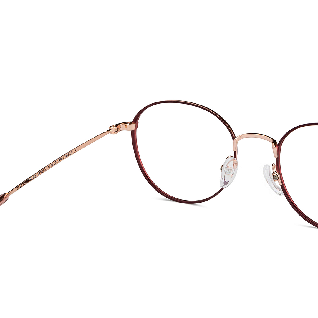 John Jacobs Online Rose Gold Full Rim Round right side