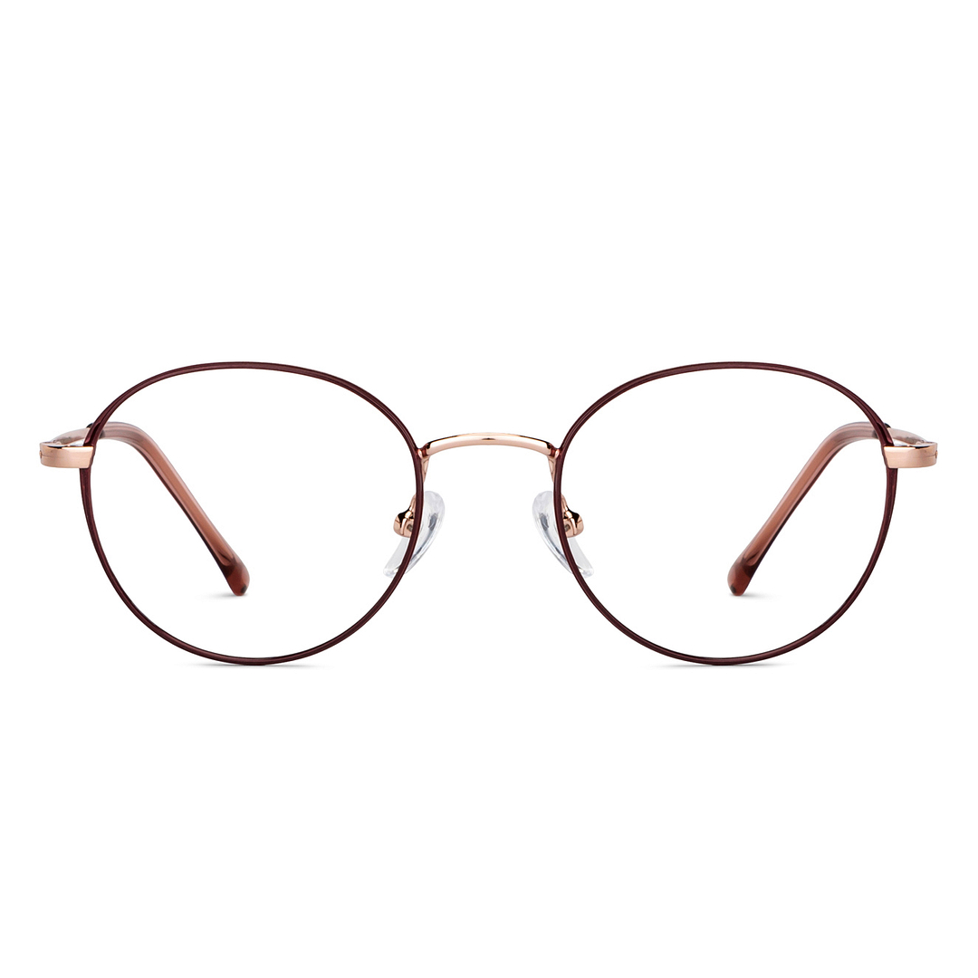 John Jacobs Online Rose Gold Full Rim Round right side