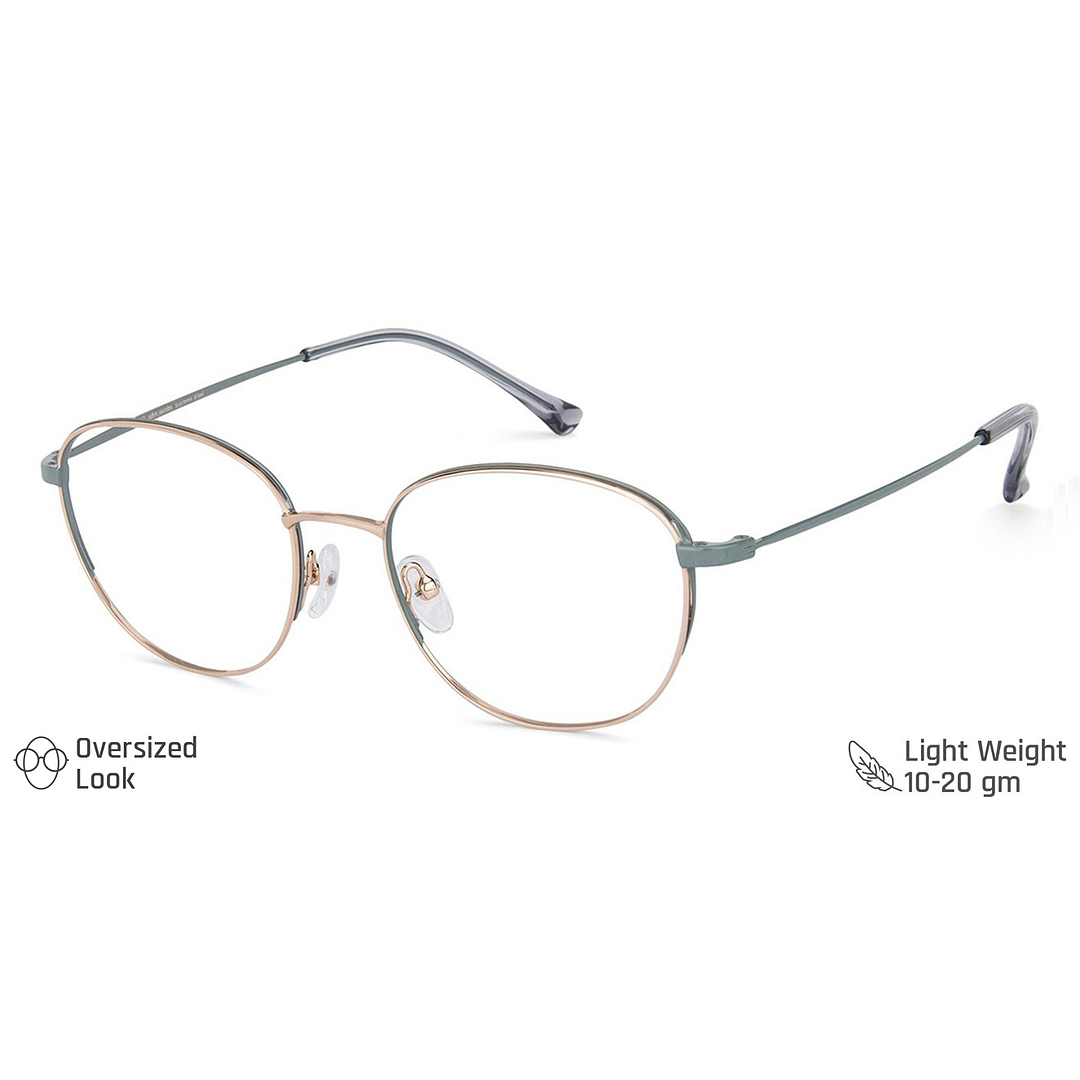 John Jacobs Online Gold Full Rim Cat Eye right side