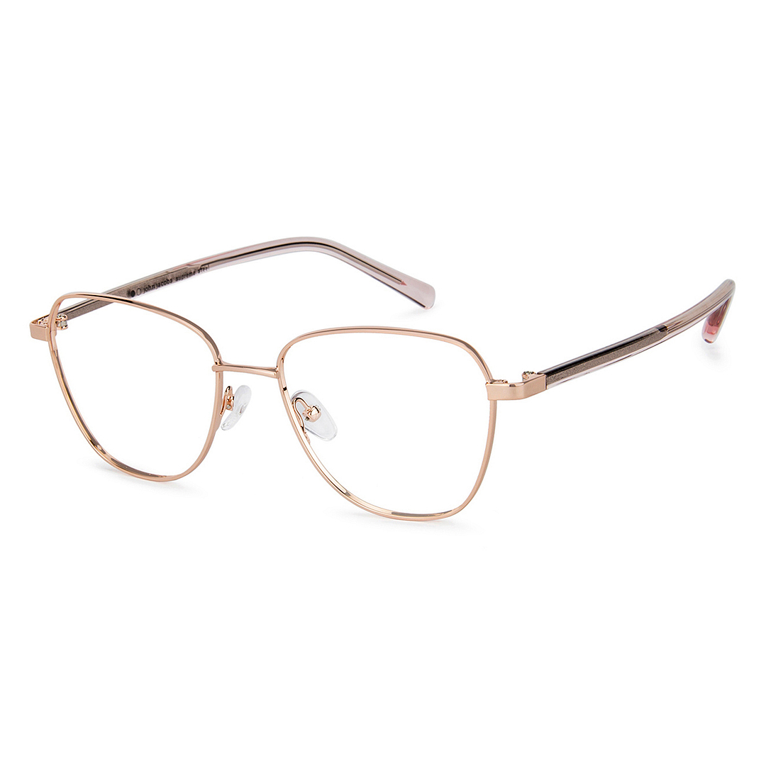 John Jacobs Online Rose Gold Full Rim Square right side
