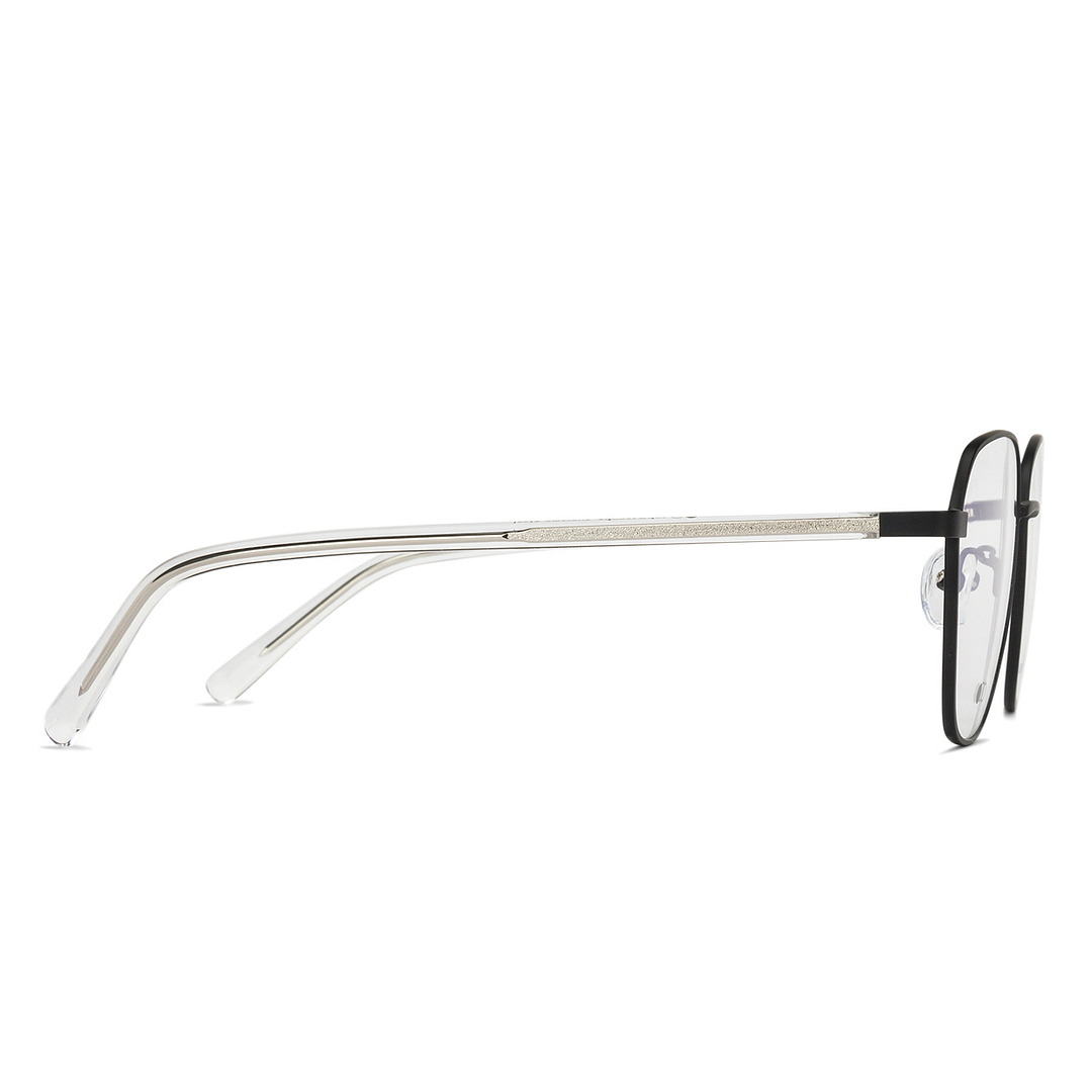 John Jacobs Online Black Full Rim Square left side