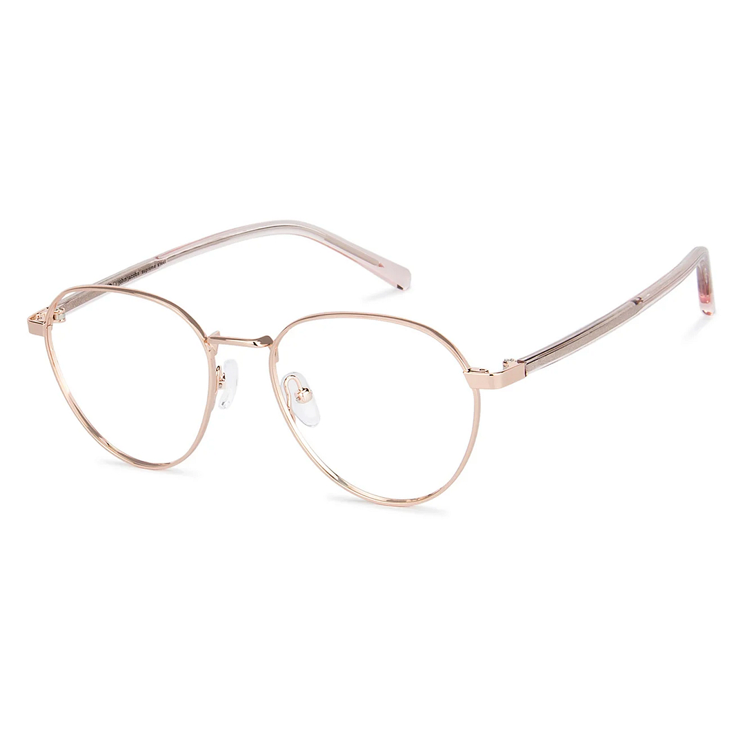 John Jacobs Online Gold Full Rim Round right side