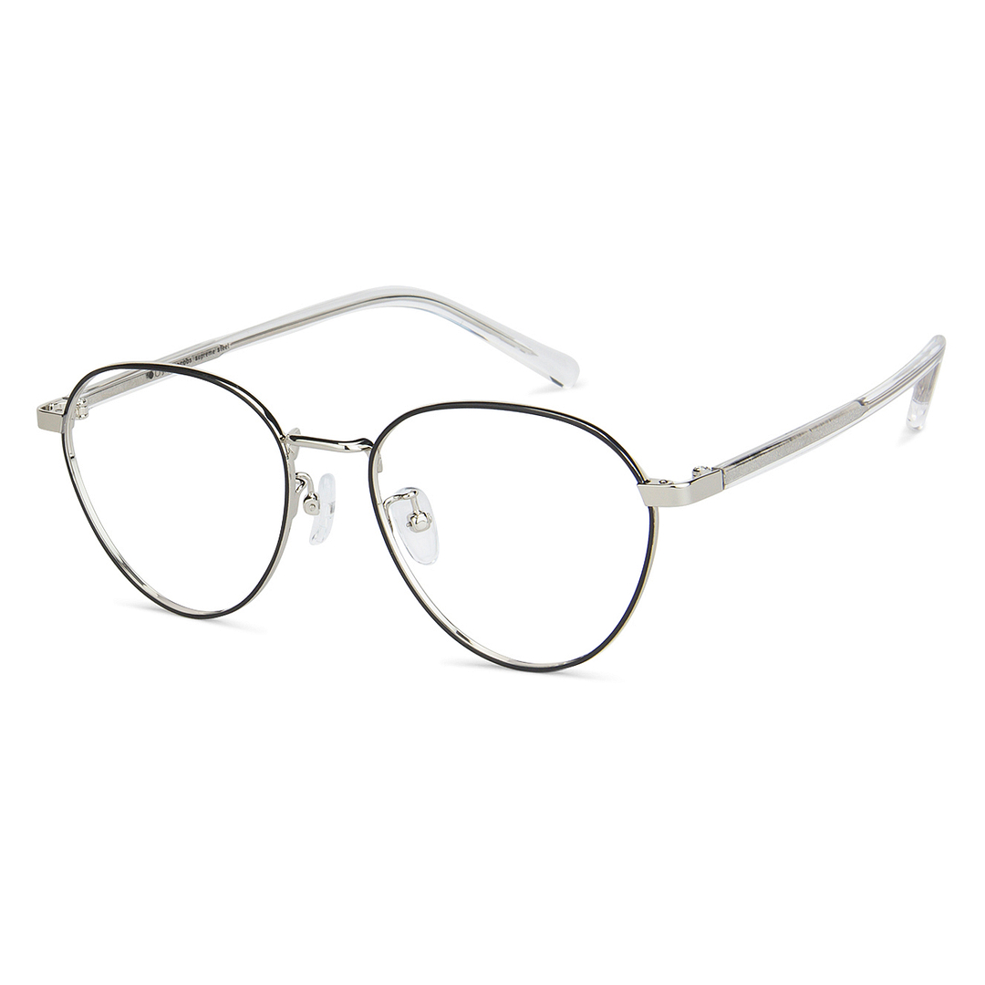John Jacobs Online Silver Full Rim Round right side