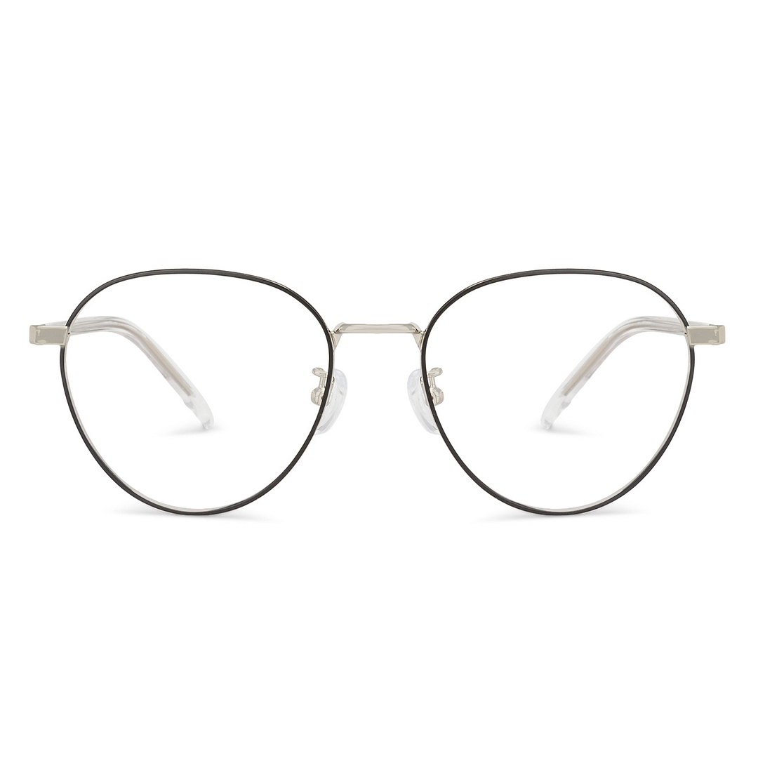 John Jacobs Online Silver Full Rim Round left side