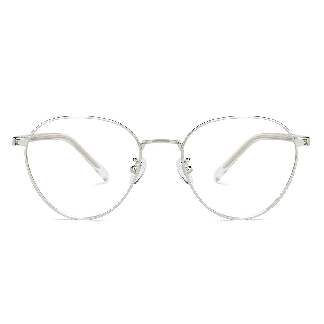 John Jacobs Online Silver Full Rim Round right side