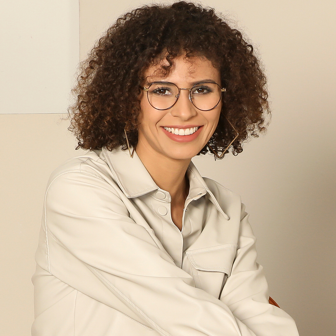 John Jacobs Online Sky Blue Full Rim Geometric right side