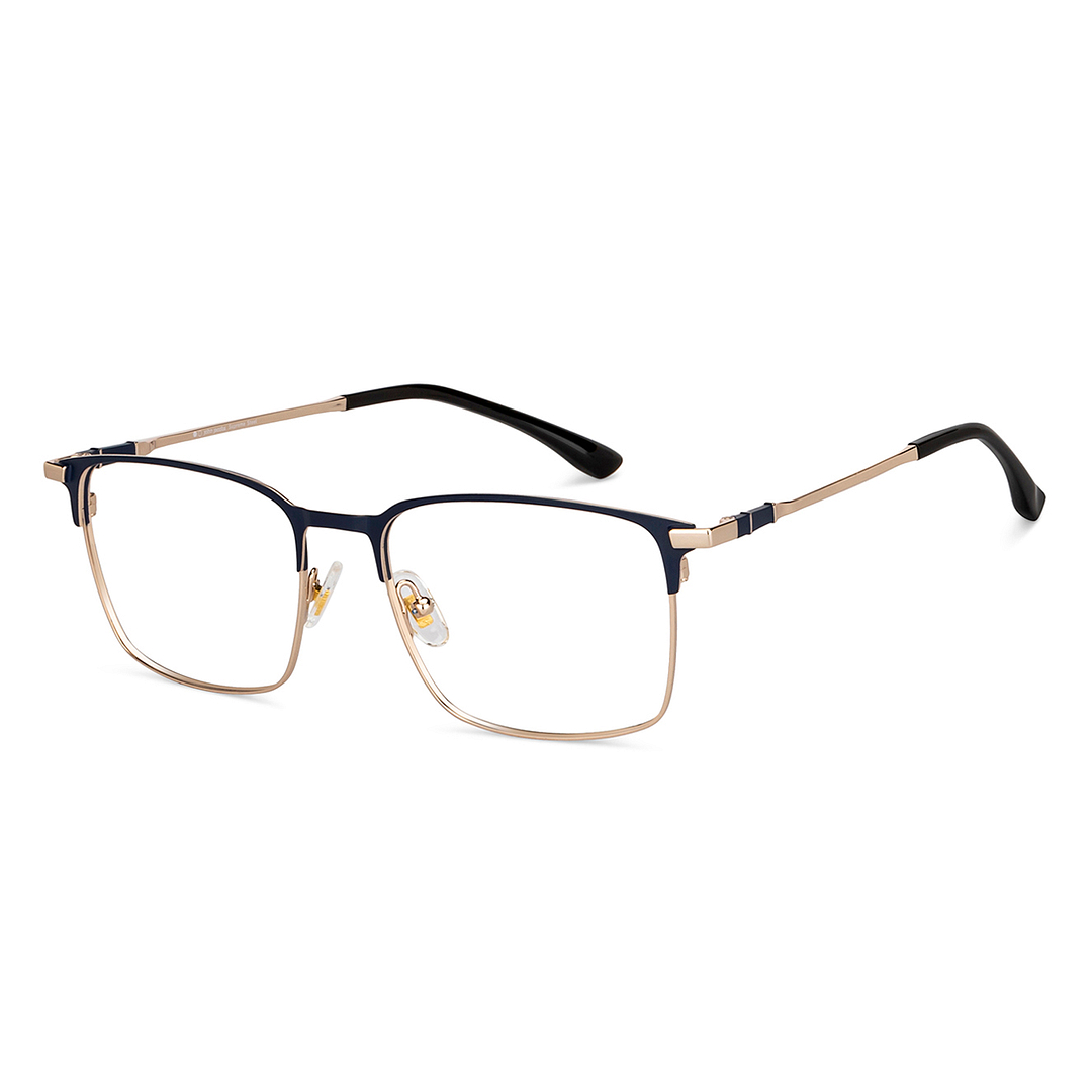 John Jacobs Online Sky Blue Full Rim Square right side