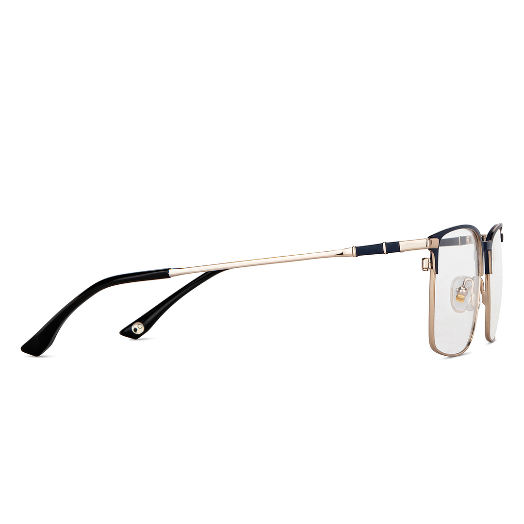 John Jacobs Online Sky Blue Full Rim Square left side