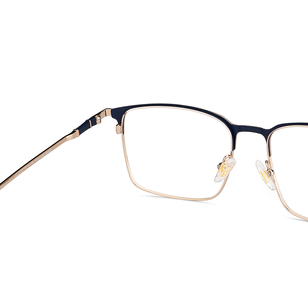 John Jacobs Online Sky Blue Full Rim Square right side