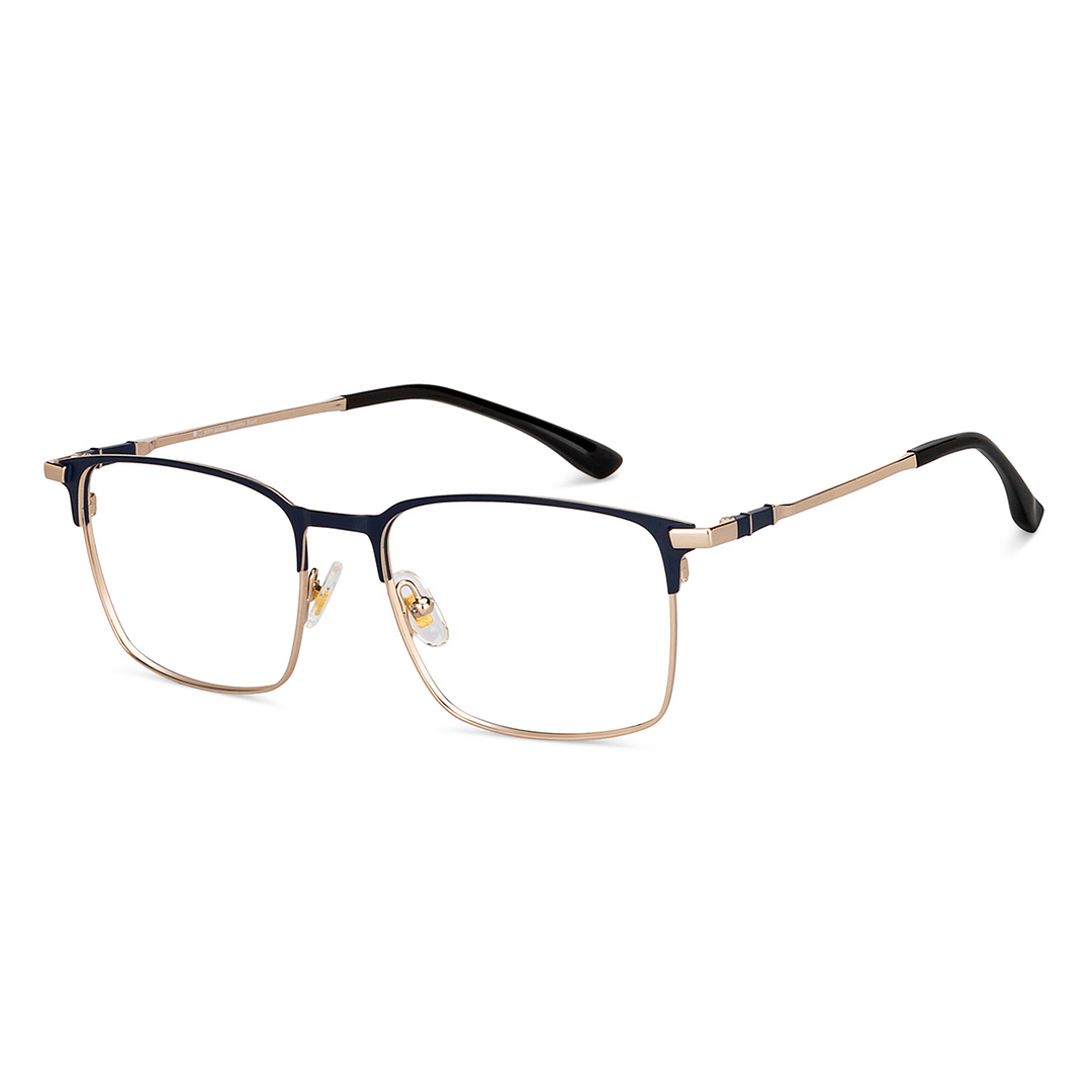 John Jacobs Online Sky Blue Full Rim Square right side