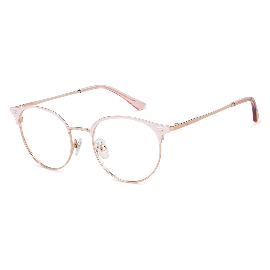 John Jacobs Online Rose Gold Full Rim Cat Eye right side