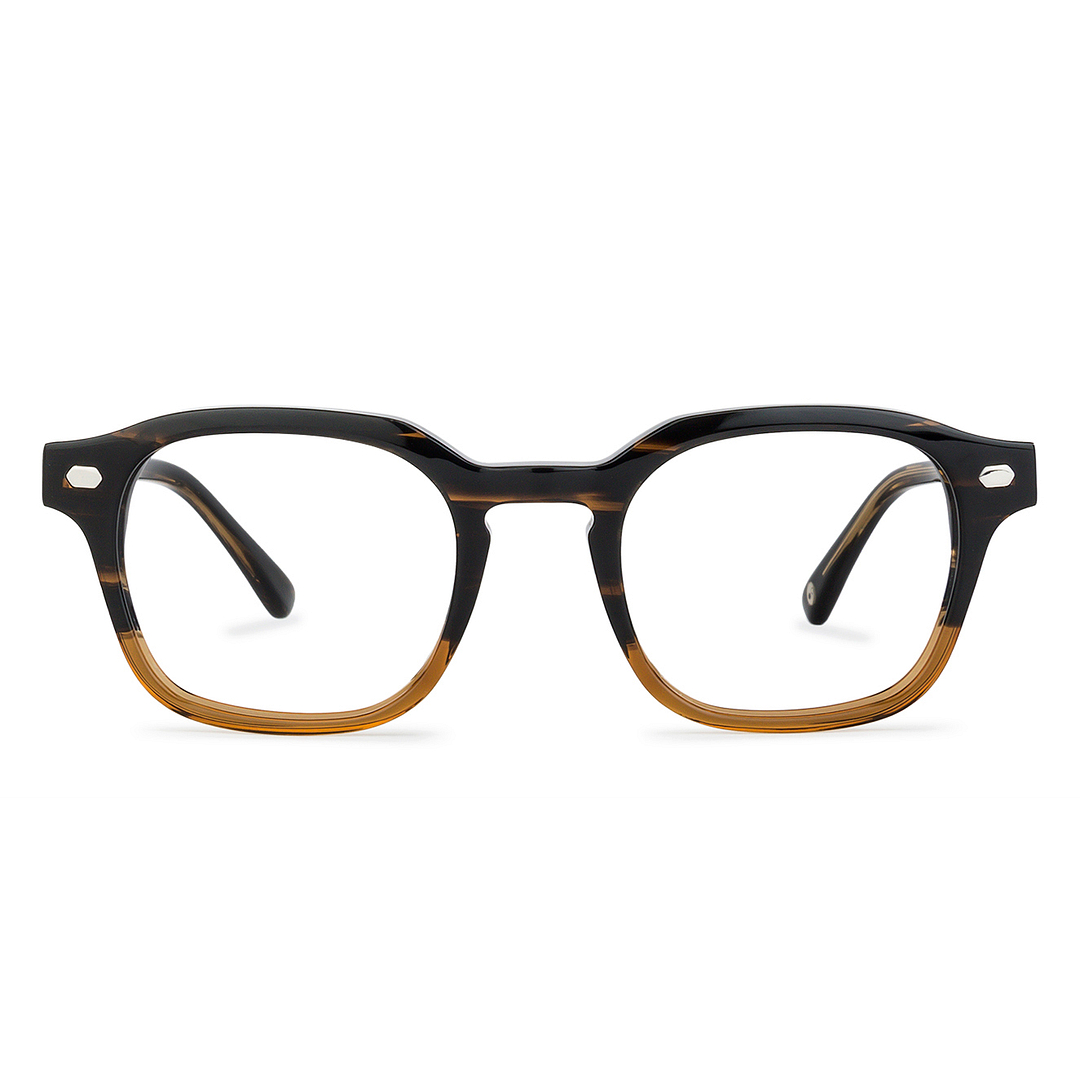 John Jacobs Online Dark Brown Full Rim Square right side