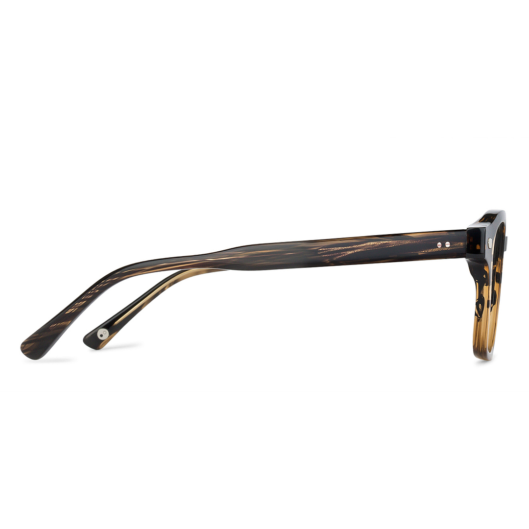 John Jacobs Online Dark Brown Full Rim Square left side