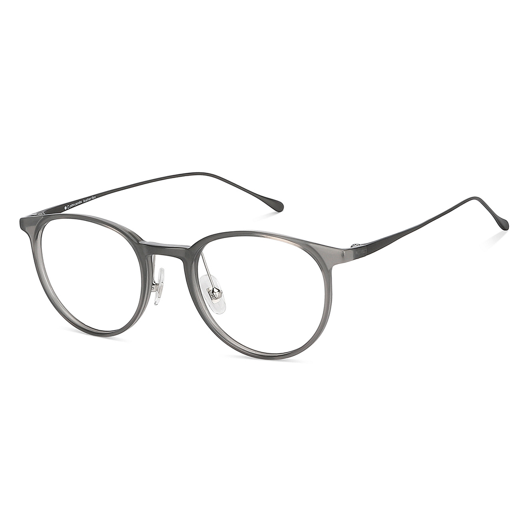 John Jacobs Gray Full Rim Round right side