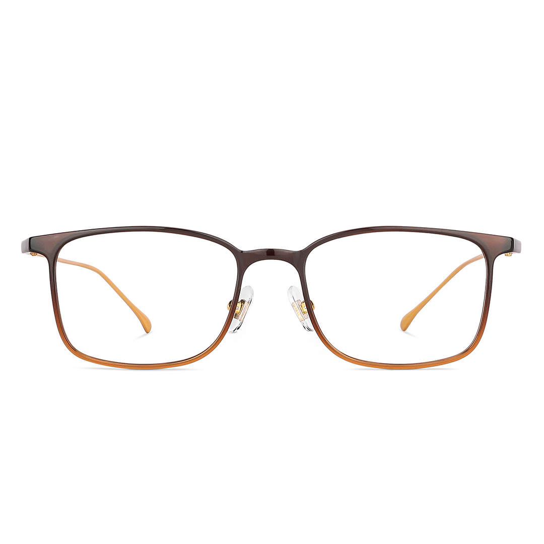 John Jacobs Online Dark Brown Full Rim Rectangle left side