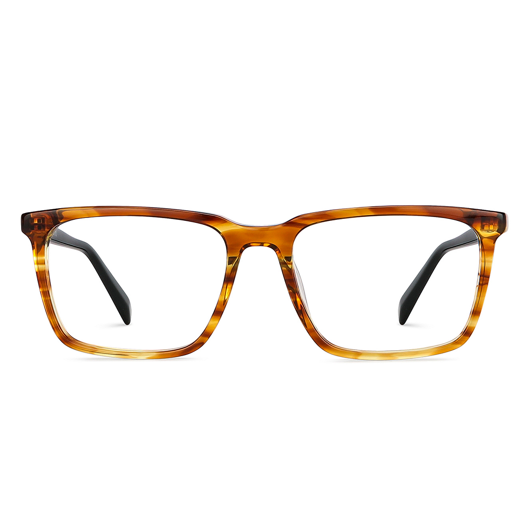 John Jacobs Online Light Brown Full Rim Square left side