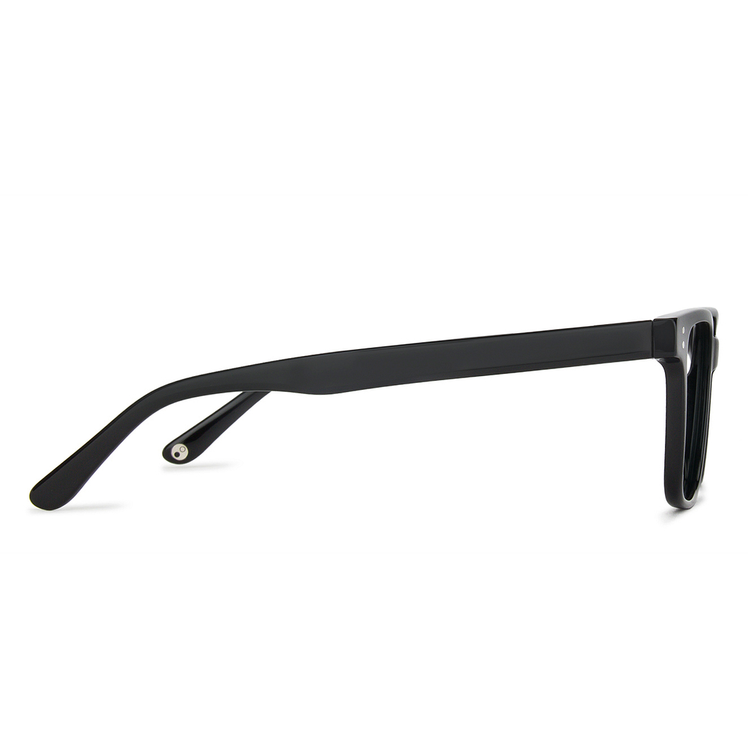 John Jacobs Online Black Full Rim Square left side