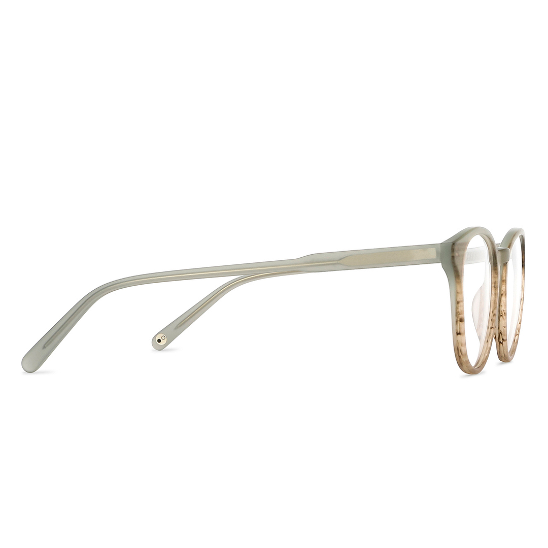 John Jacobs Online Dark Gray Full Rim Round left side