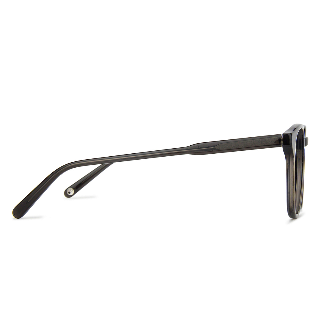 John Jacobs Online Gray Full Rim Round left side