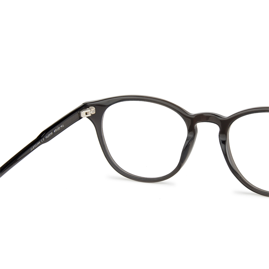John Jacobs Online Gray Full Rim Round right side