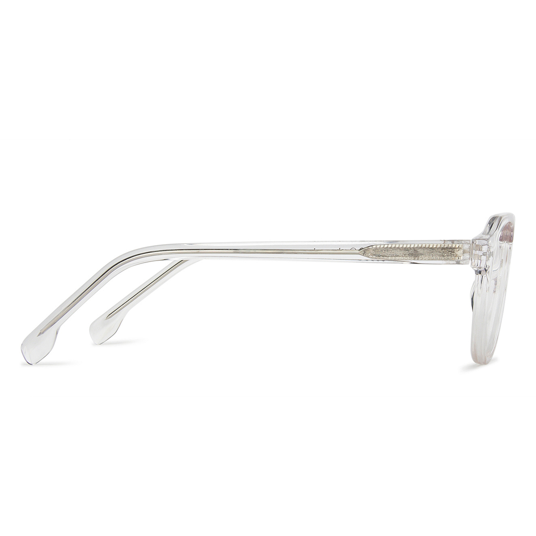 John Jacobs Online Crystal Transparent Full Rim Round right side