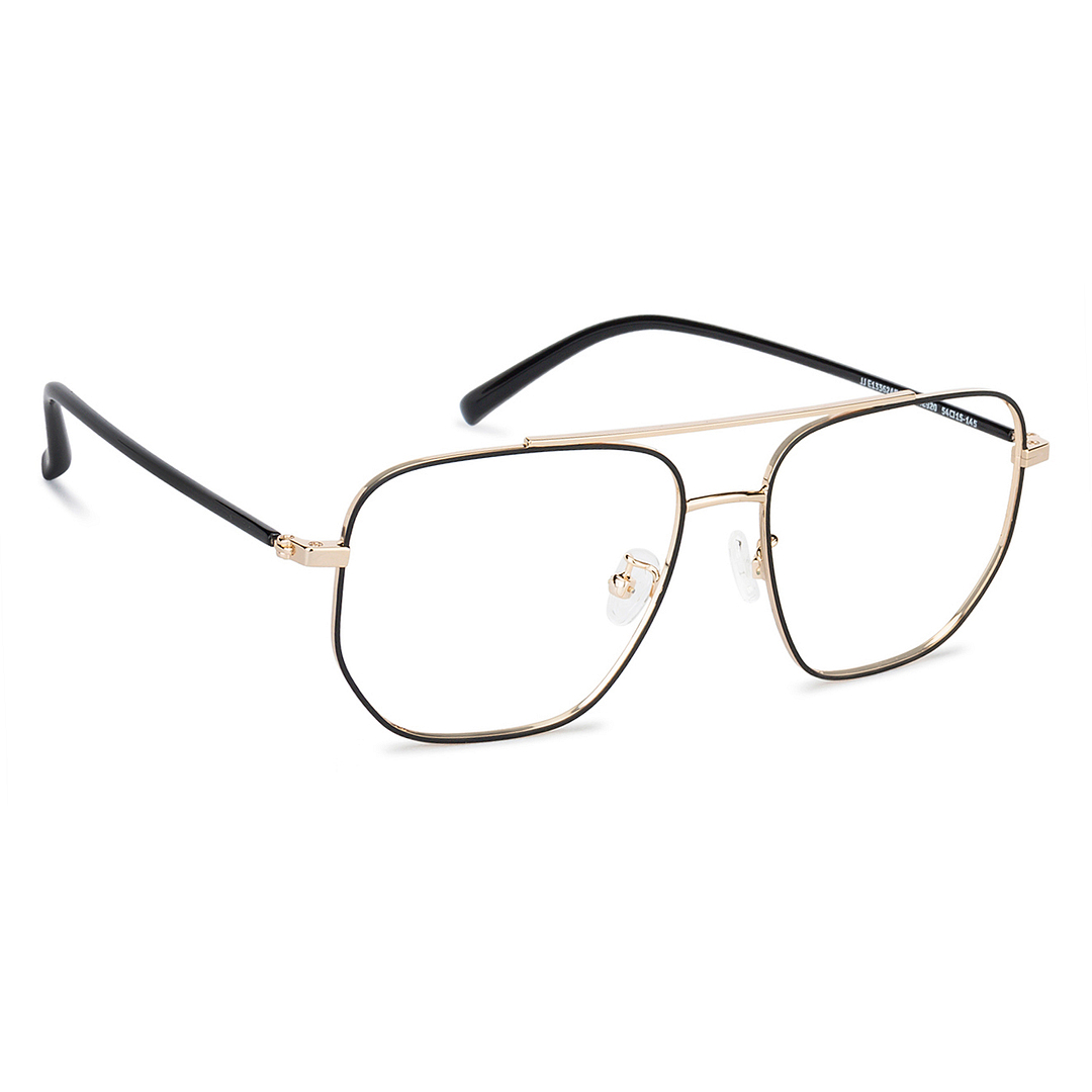 John Jacobs Online Gold Full Rim Square left side