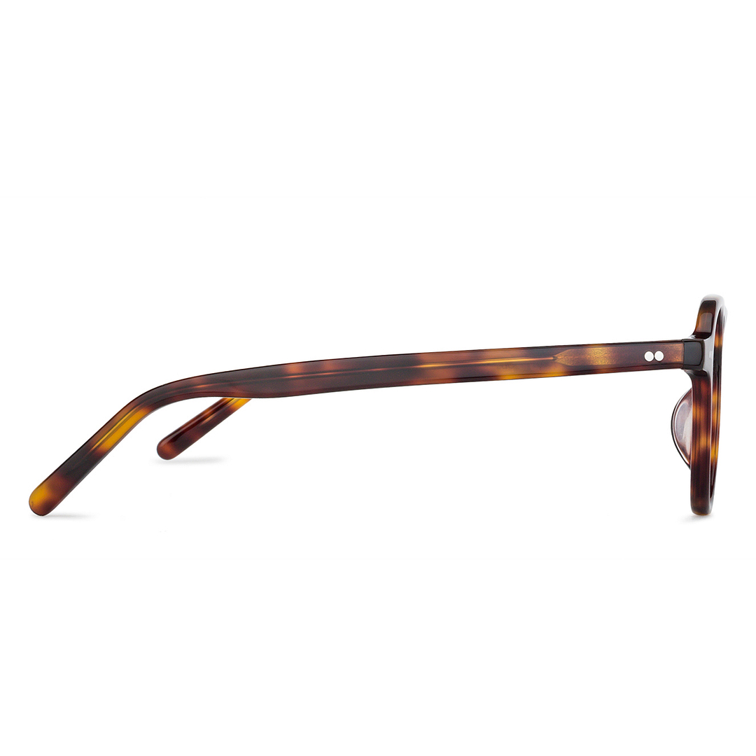 John Jacobs Tortoise Full Rim Aviator right side