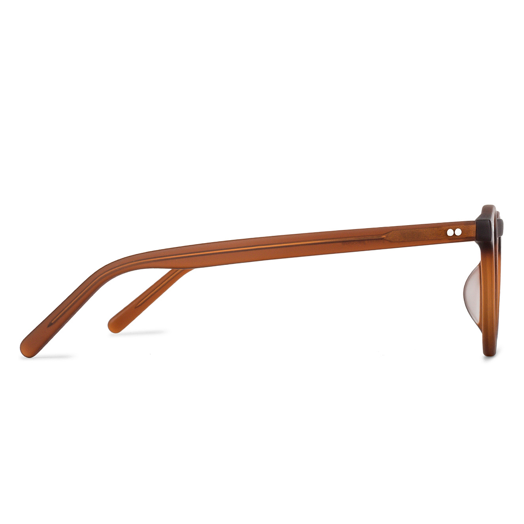 John Jacobs Online Light Brown Full Rim Round right side