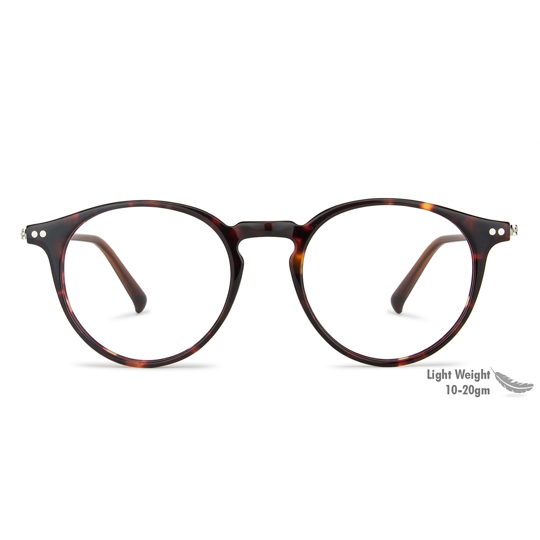 John Jacobs Tortoise Full Rim Round right side