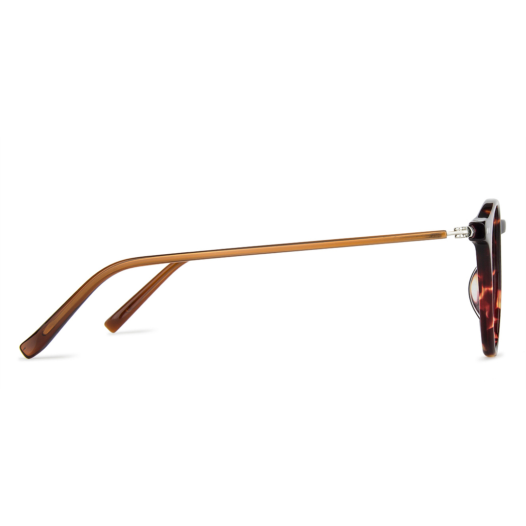 John Jacobs Tortoise Full Rim Round left side