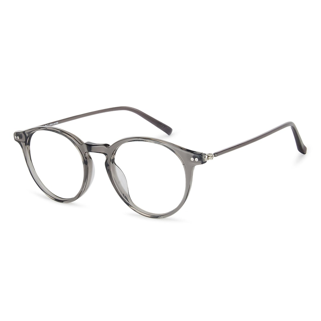 John Jacobs Gray Full Rim Round right side