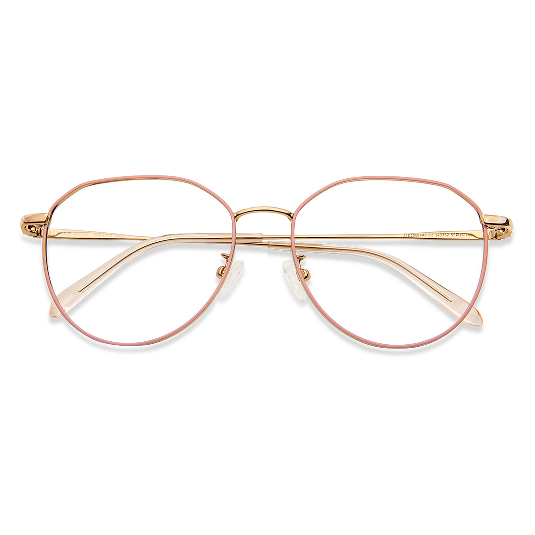 John Jacobs Online Rose Gold Full Rim Cat Eye right side
