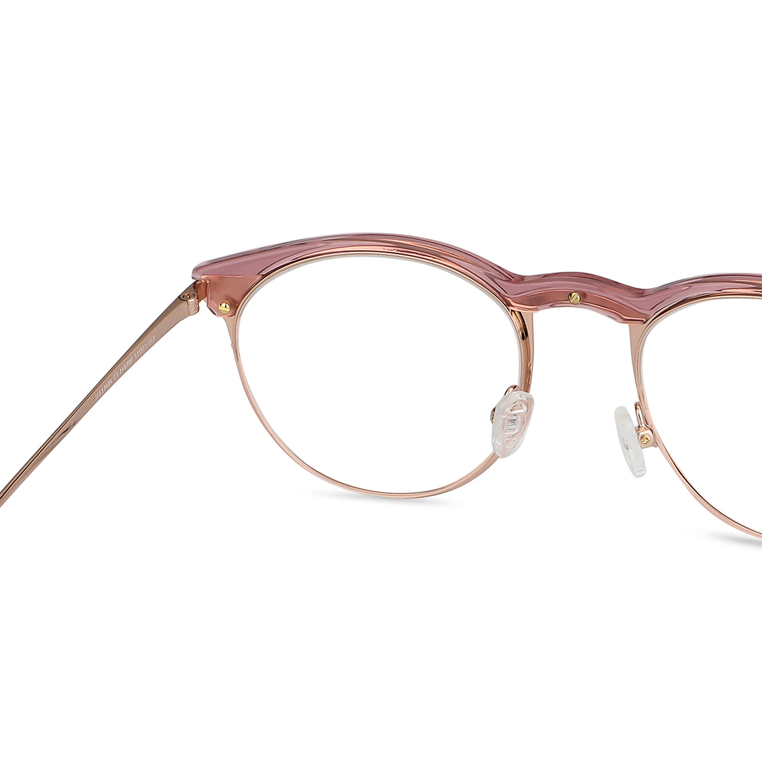 John Jacobs Online Rose Gold Full Rim Cat Eye right side