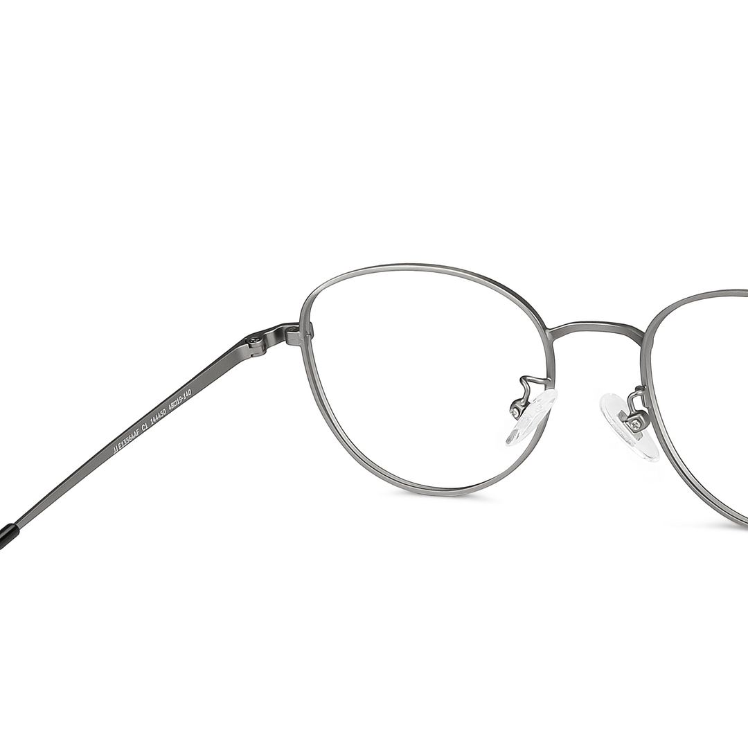 John Jacobs Online Mid Gunmetal Full Rim Round right side